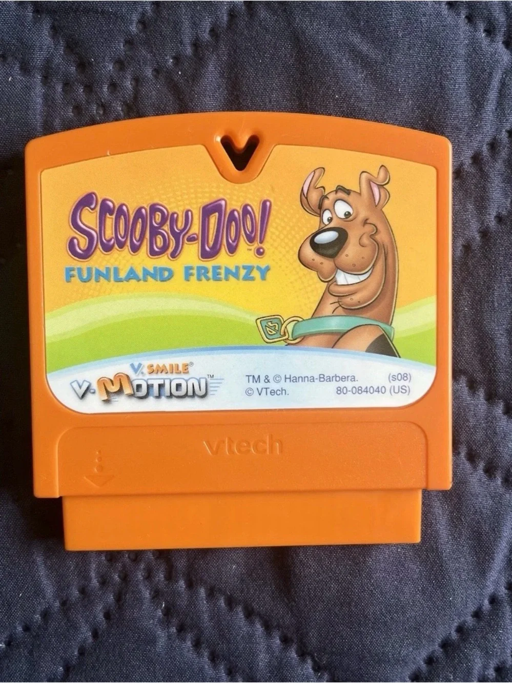 Lot Of 4 Vtech V.Smile V.Motion Games Scooby -  Mickey - Panda -  Action Mania